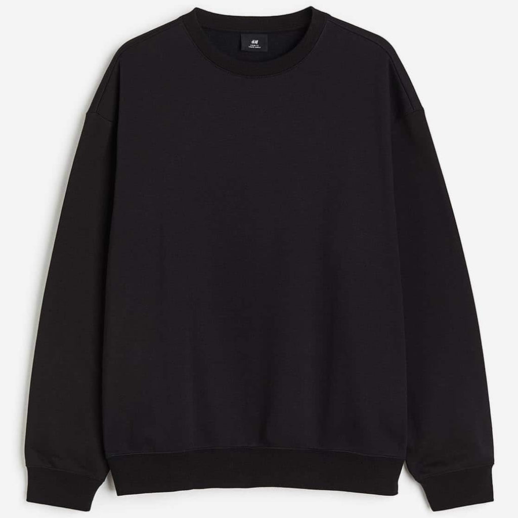 Black Crewneck Sweatshirt