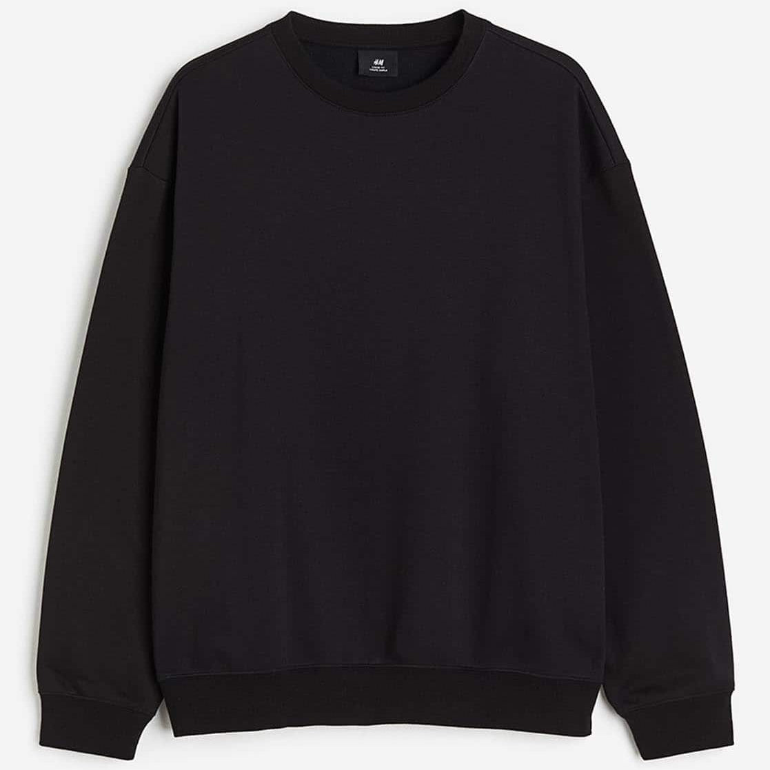 Black Crewneck Sweatshirt