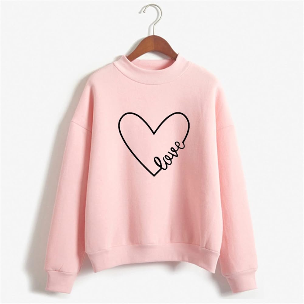 Love Heart Graphic Sweatshirt