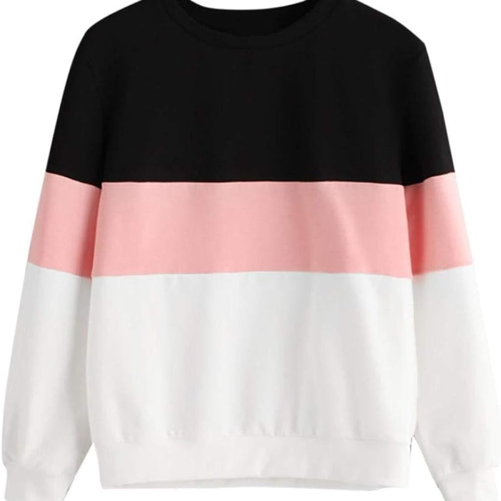 color-block sweatshirt