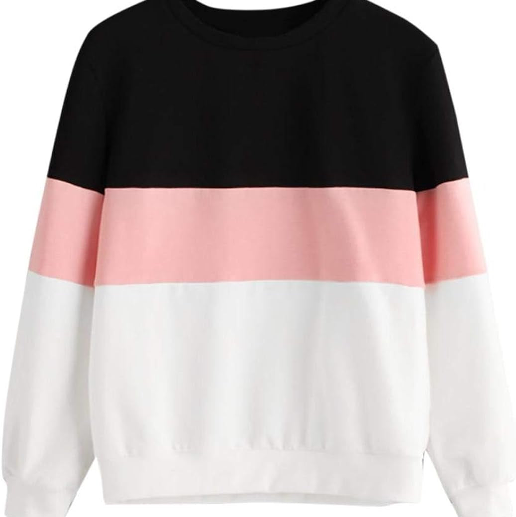 color-block sweatshirt