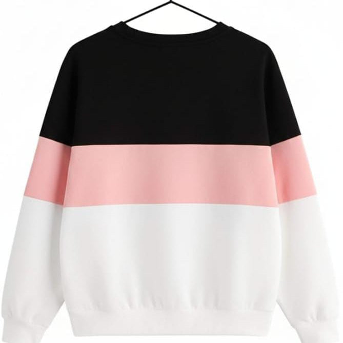 color-block sweatshirt