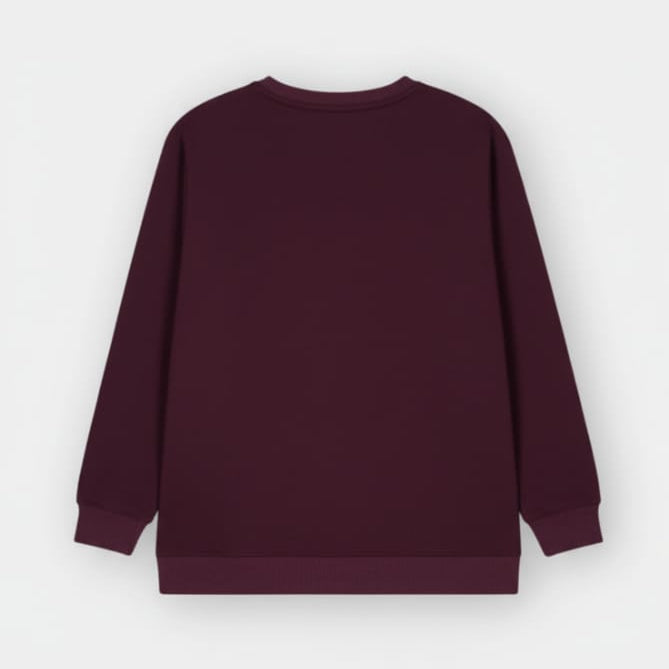Maroon Classic Crewneck Sweatshirt