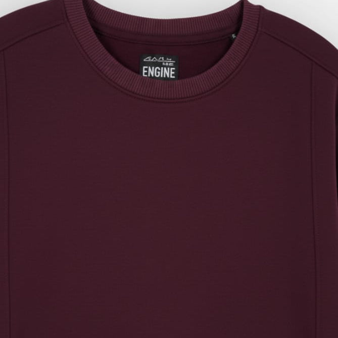 Maroon Classic Crewneck Sweatshirt