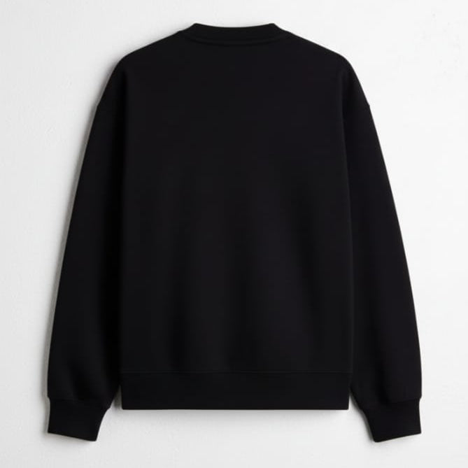 Black Crewneck Sweatshirt