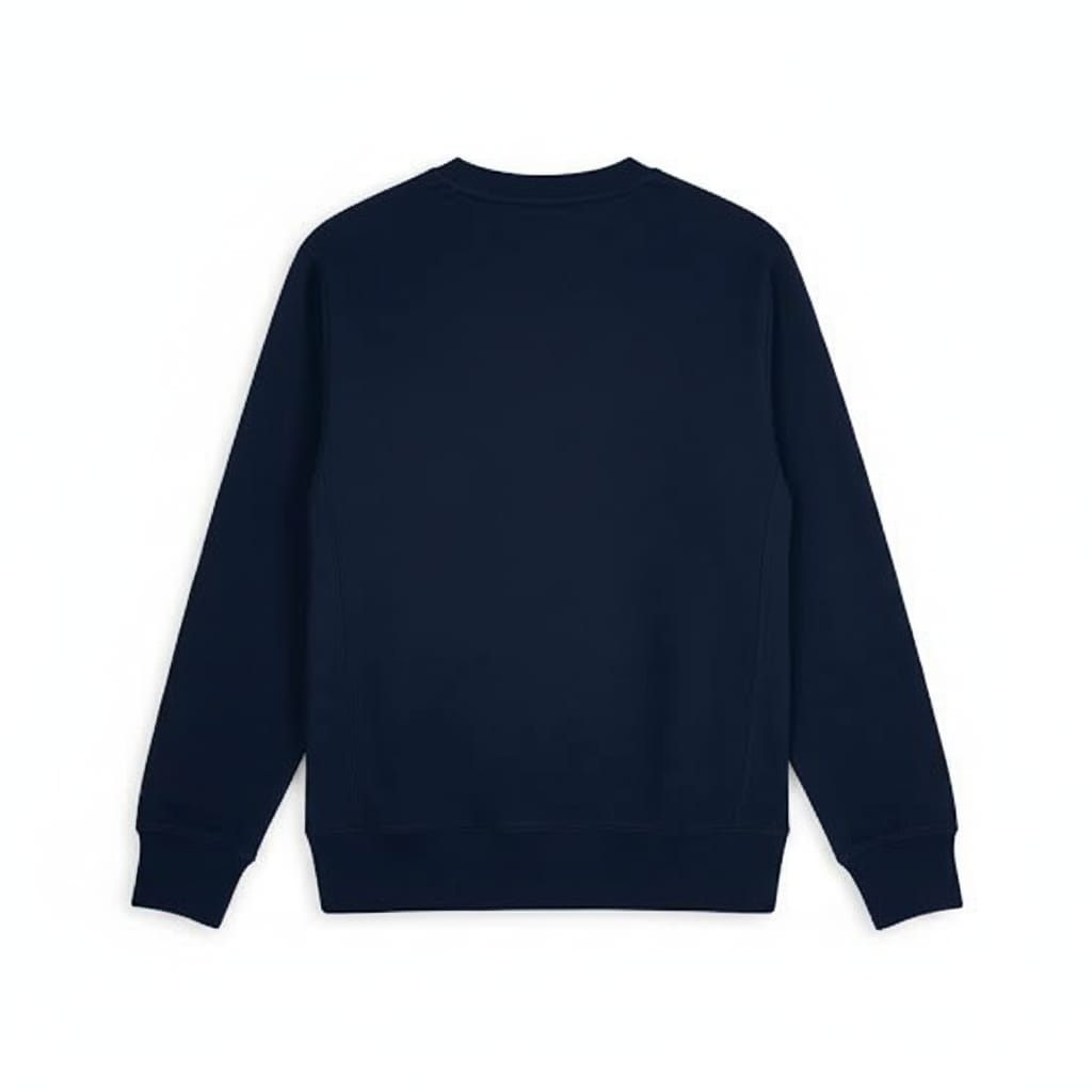 Navy Essential Crewneck Sweatshirt